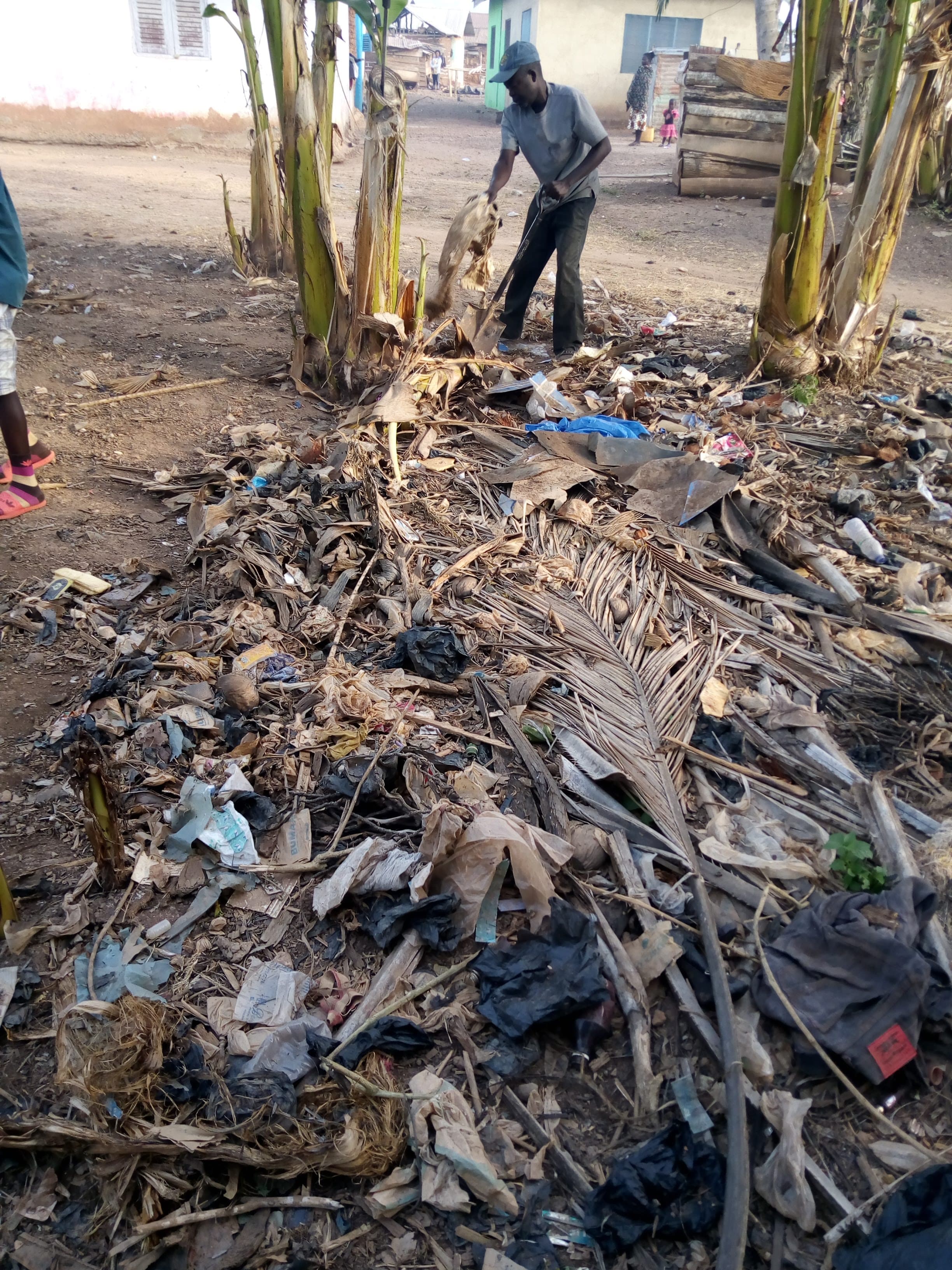 Residents engaged in sanitation drive