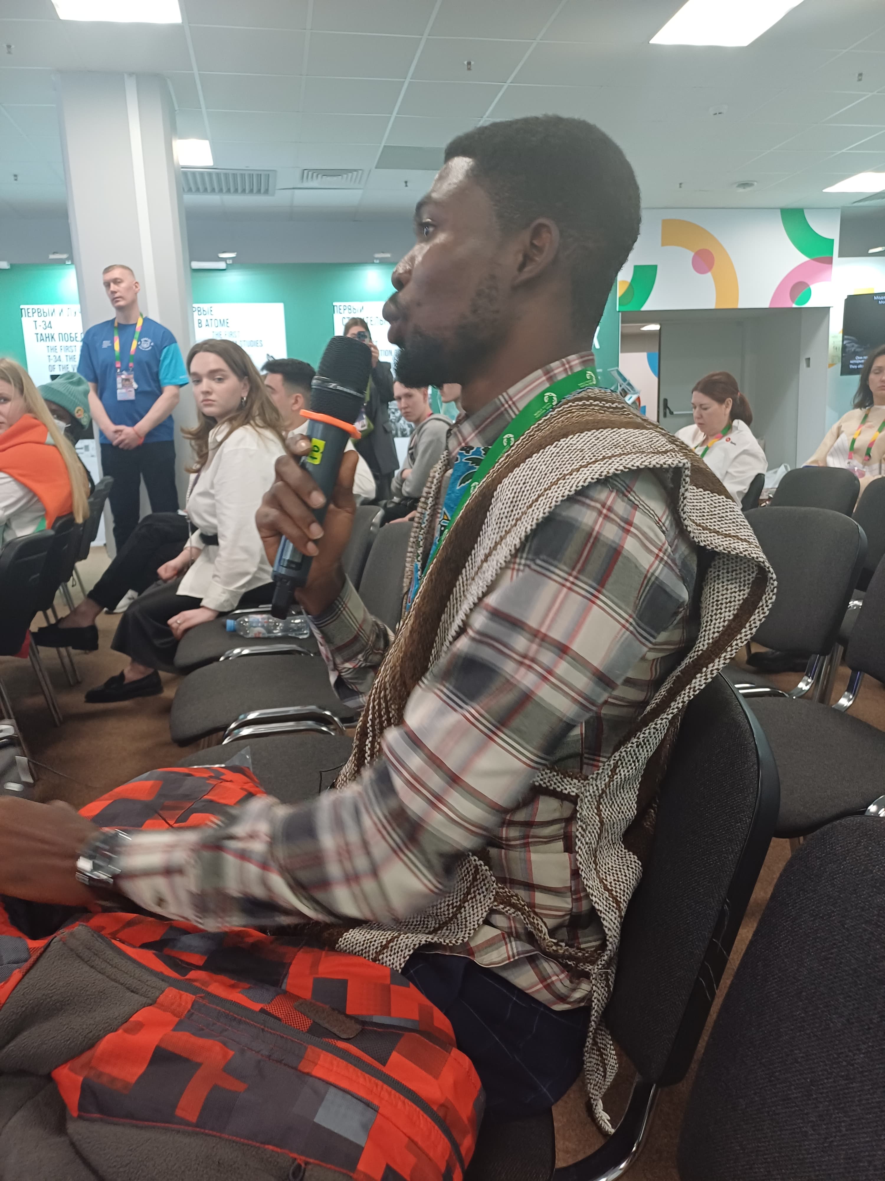 Richard Mensah, afternoon workshop, March 2024