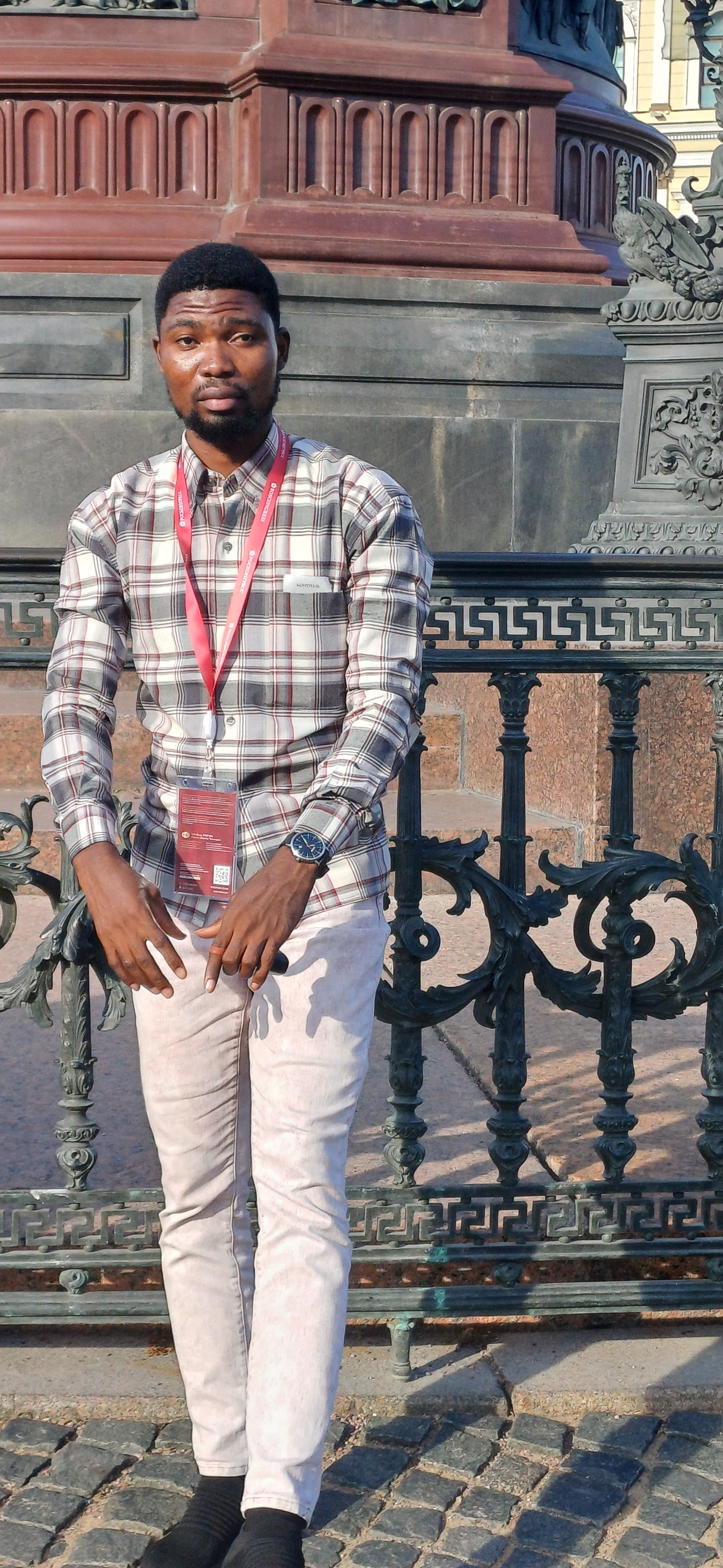 Richard Mensah at June 2024 community session