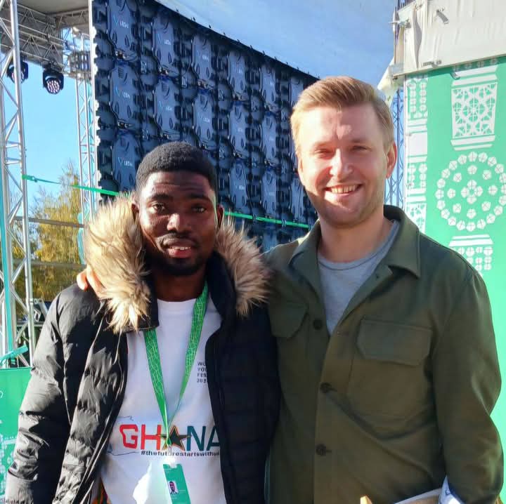 Richard Mensah — community outreach