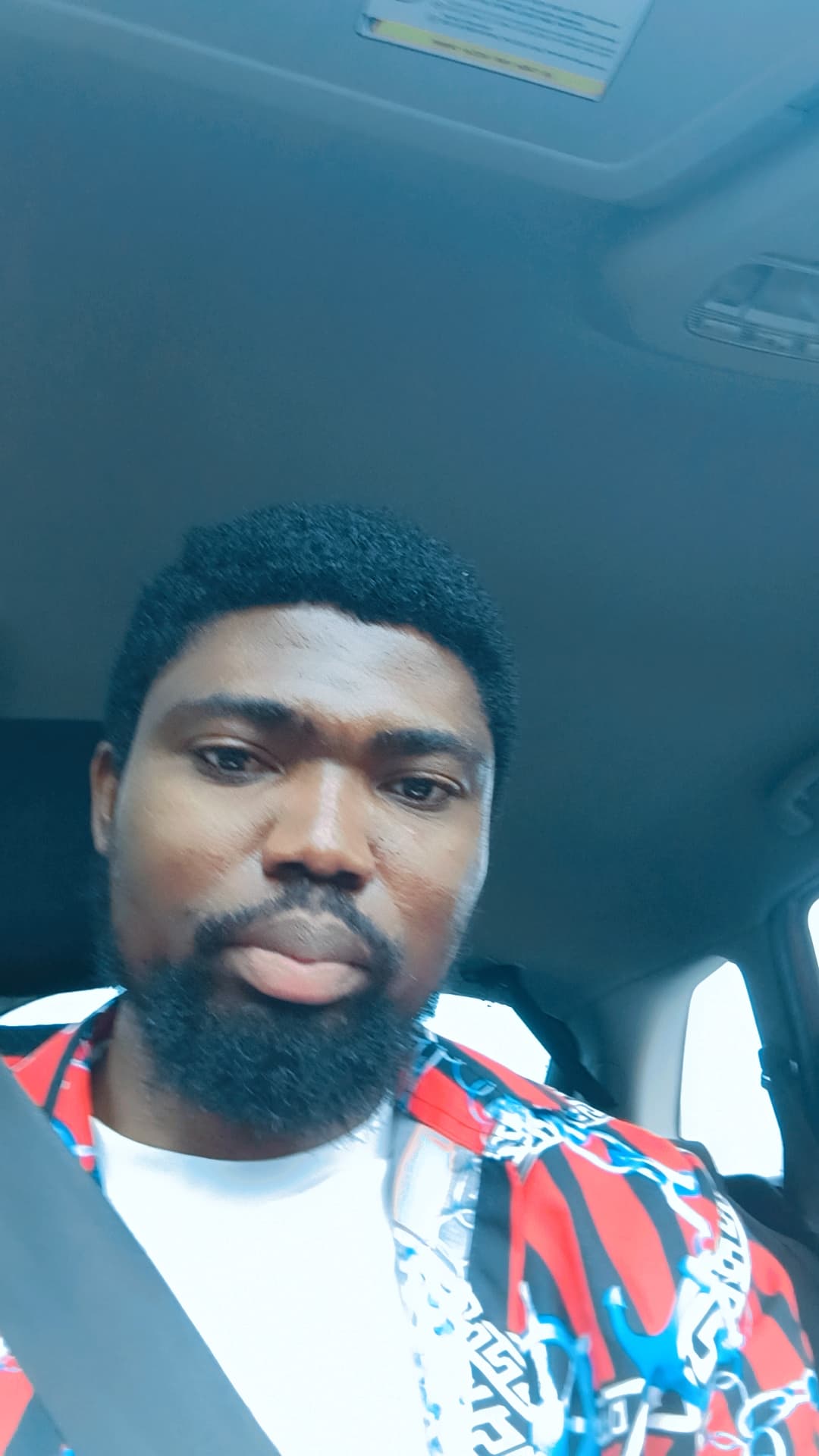 Richard Mensah — field visit moment
