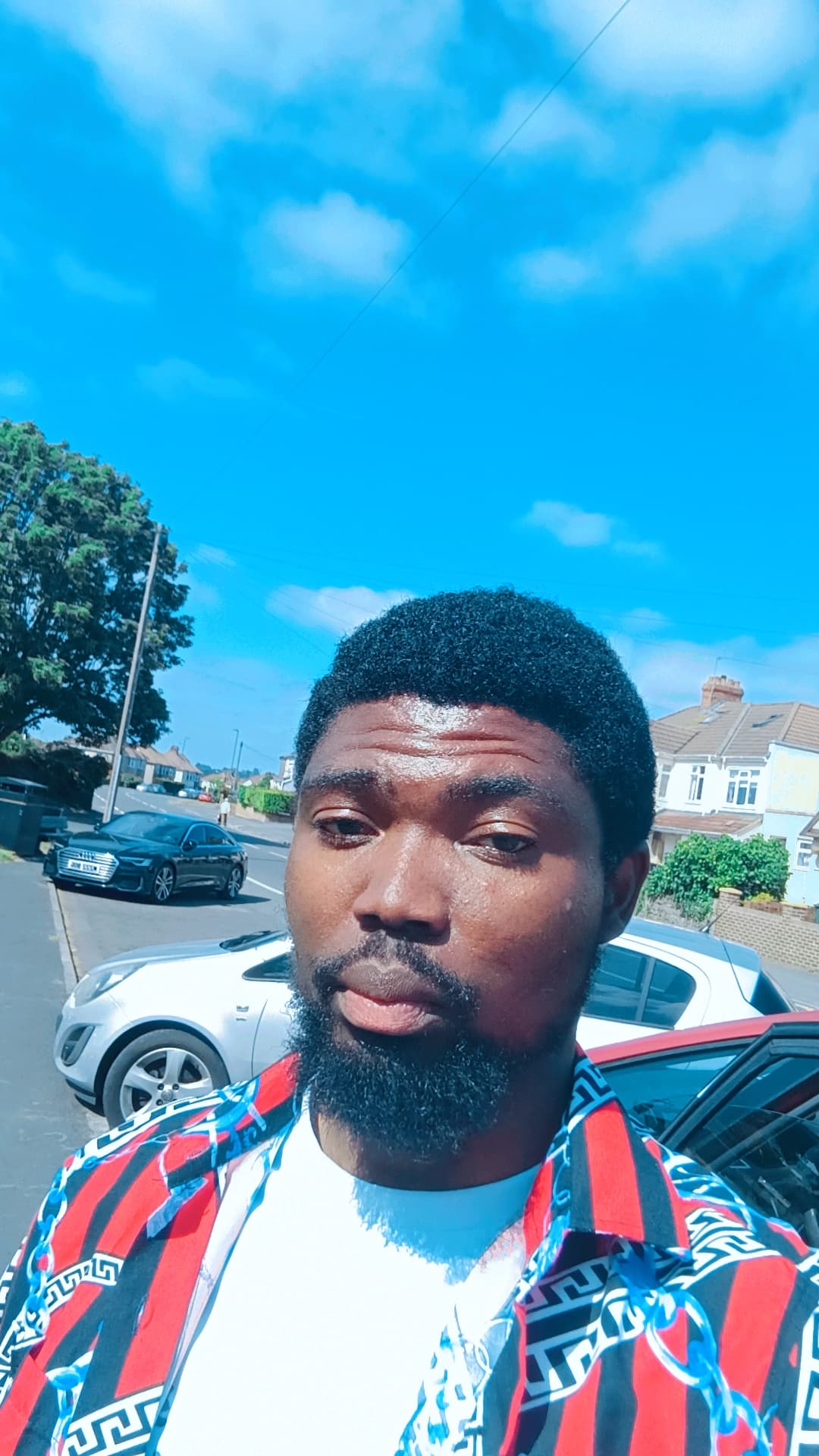 Richard Mensah — on the ground