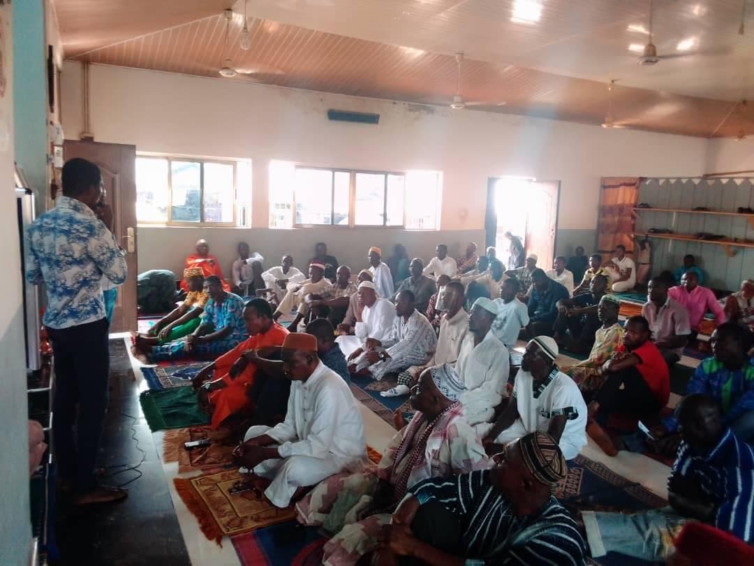 Working with Bibiani NCCE — civic education