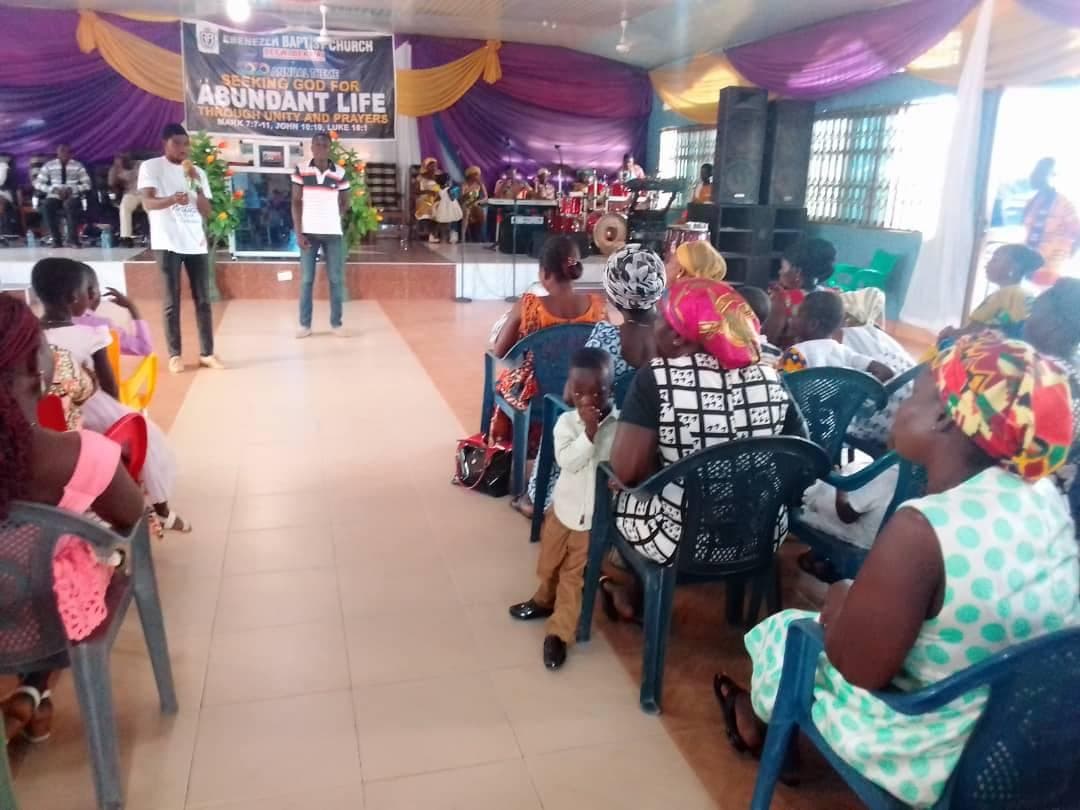 Community church civic education session