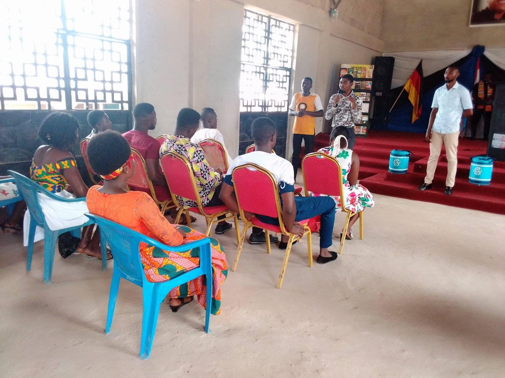 Church camp and community education