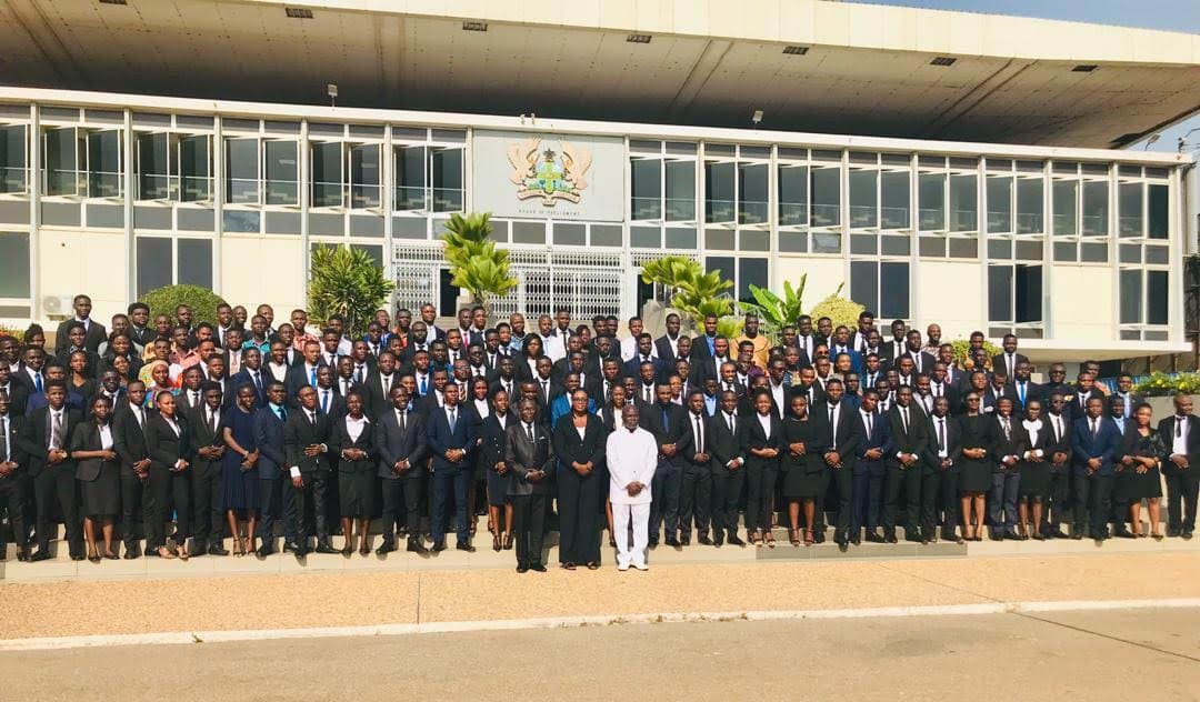 UNYA-Ghana Youth Parliament at Parliament House, Accra